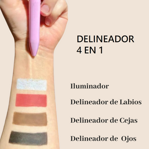 DELINEADOR MAKEUP 4 EN 1®