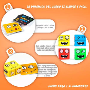 JUEGO - CAMBIO DE CARAS MONTESSORI