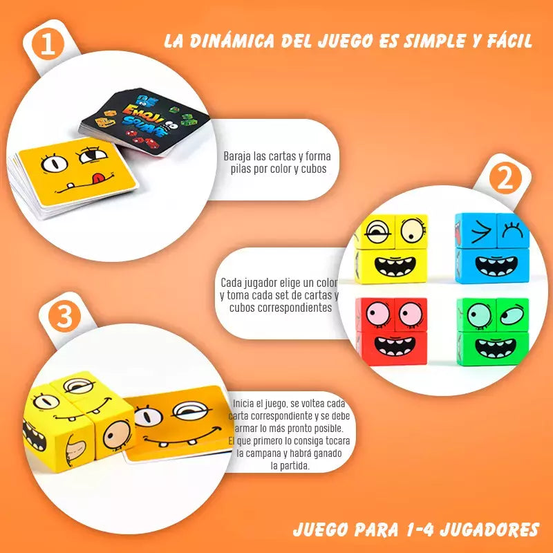 JUEGO - CAMBIO DE CARAS MONTESSORI