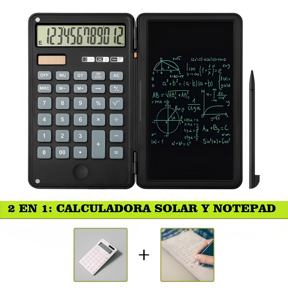 CALCULADORA CON NOTEPAD