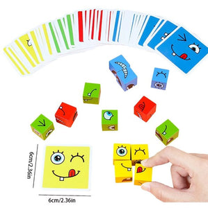 JUEGO - CAMBIO DE CARAS MONTESSORI