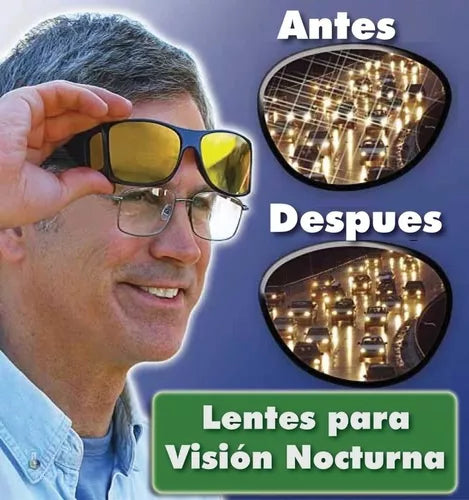 Tapa sol + Lentes de Conducción HD