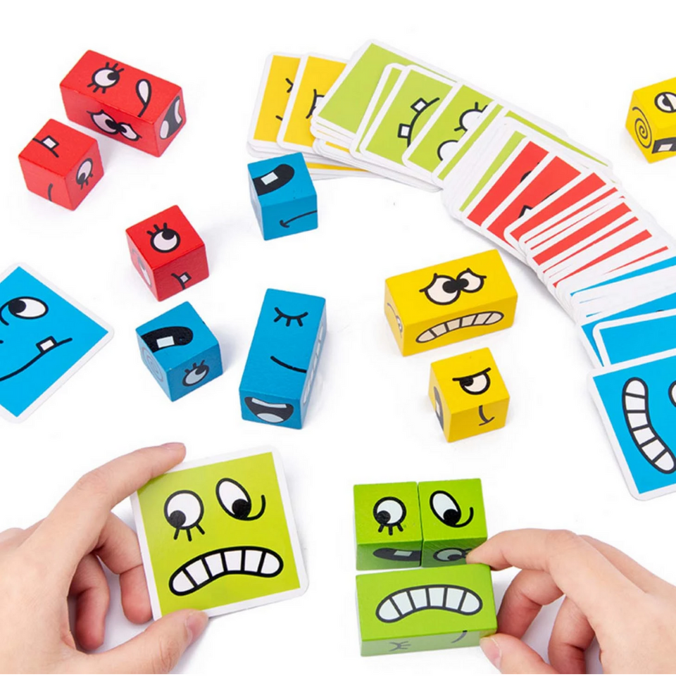 JUEGO - CAMBIO DE CARAS MONTESSORI