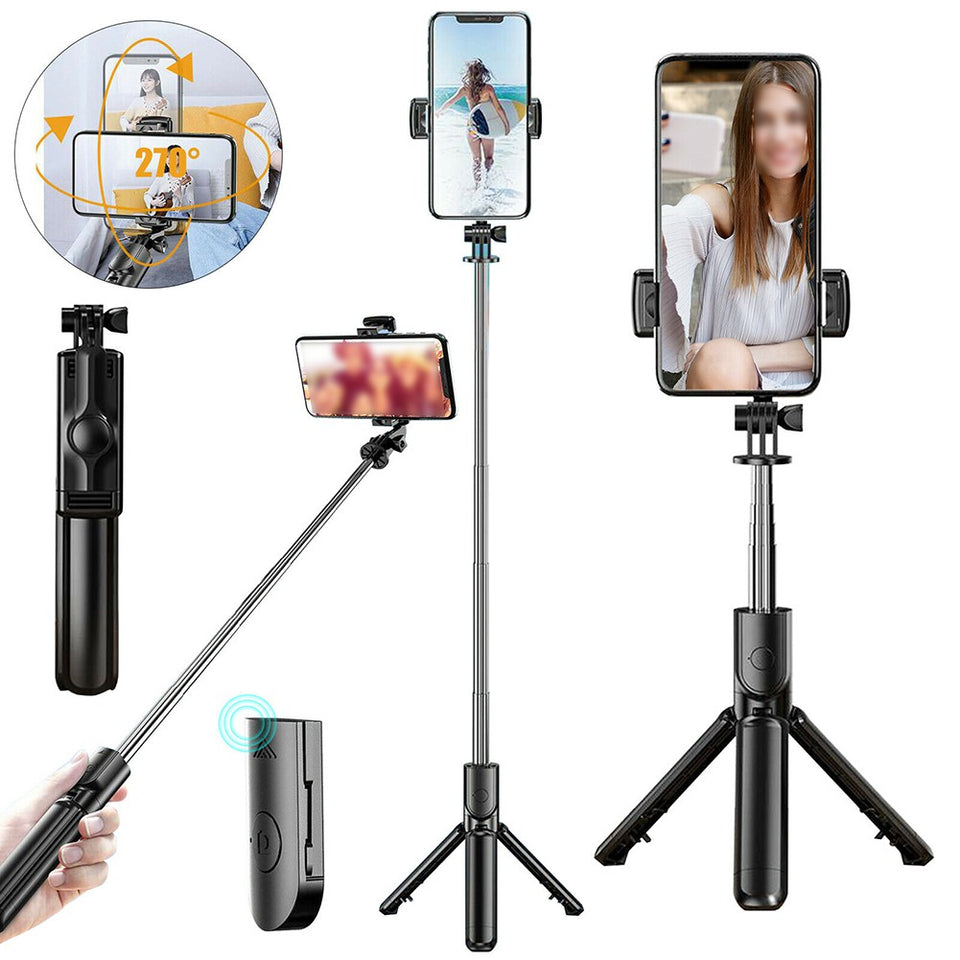 SELFIE STICK CON TRIPODE BLUETOOTH