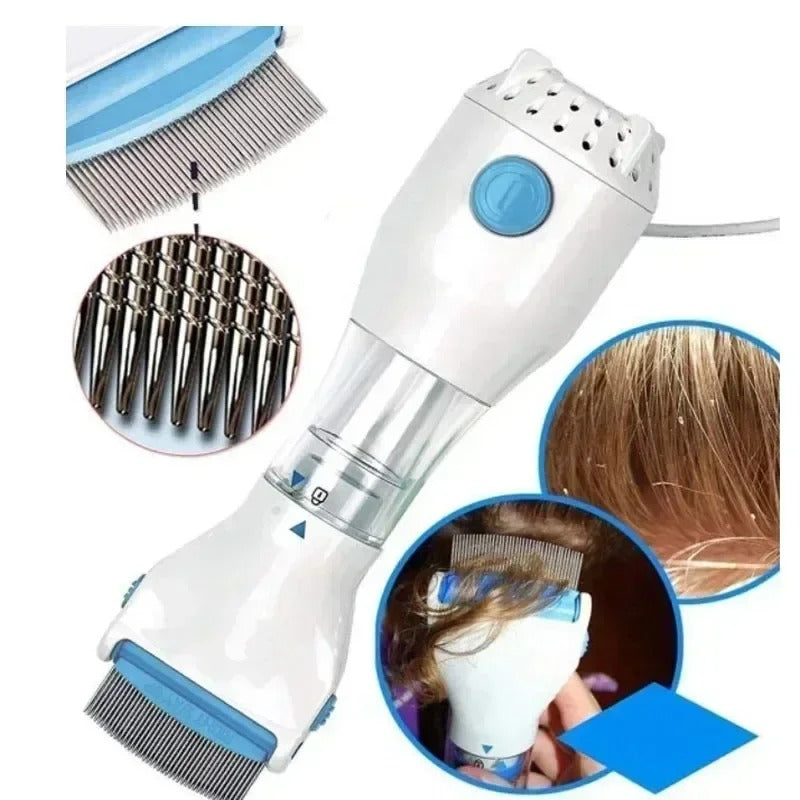 Cepillo Aspirador Para Piojos y Liendres