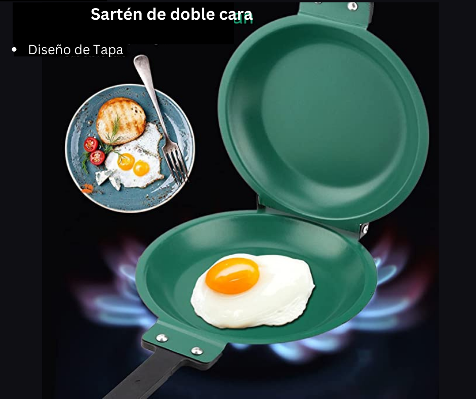 SARTEN DE DOBLE CARA